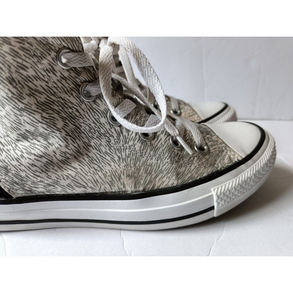 Converse All Star Chuck Taylor Shoes Women's Size 7 Reflective Tri Zip Sneakers - Picture 5 of 11